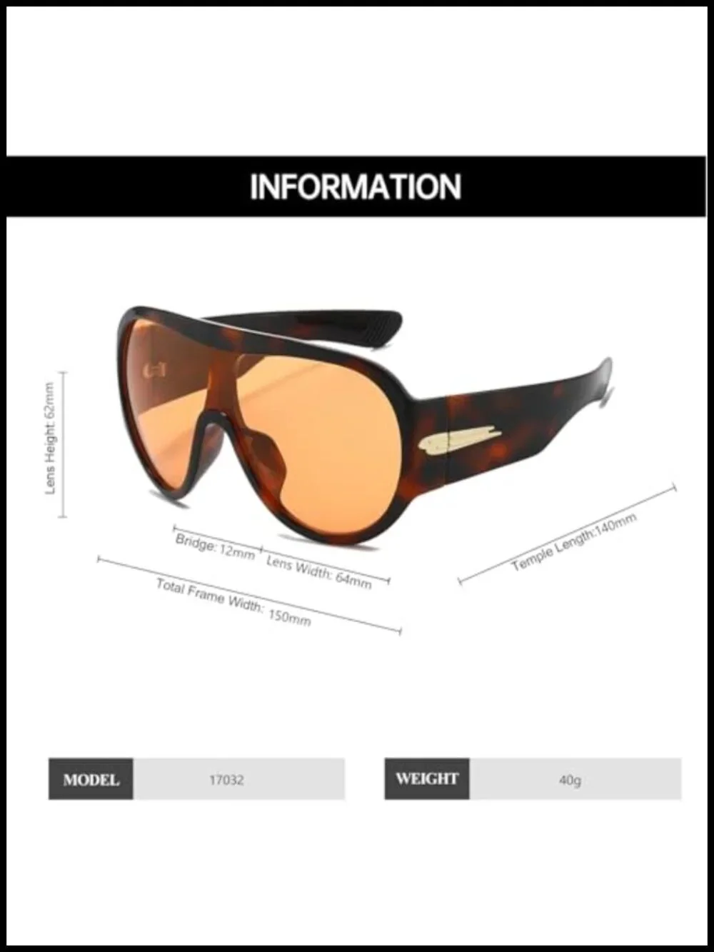 Retro Oversized Pilot Sunglasses Large Big Frame UV400 Protection